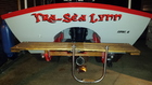 Newly christened 20' Simmons Sea Skiff