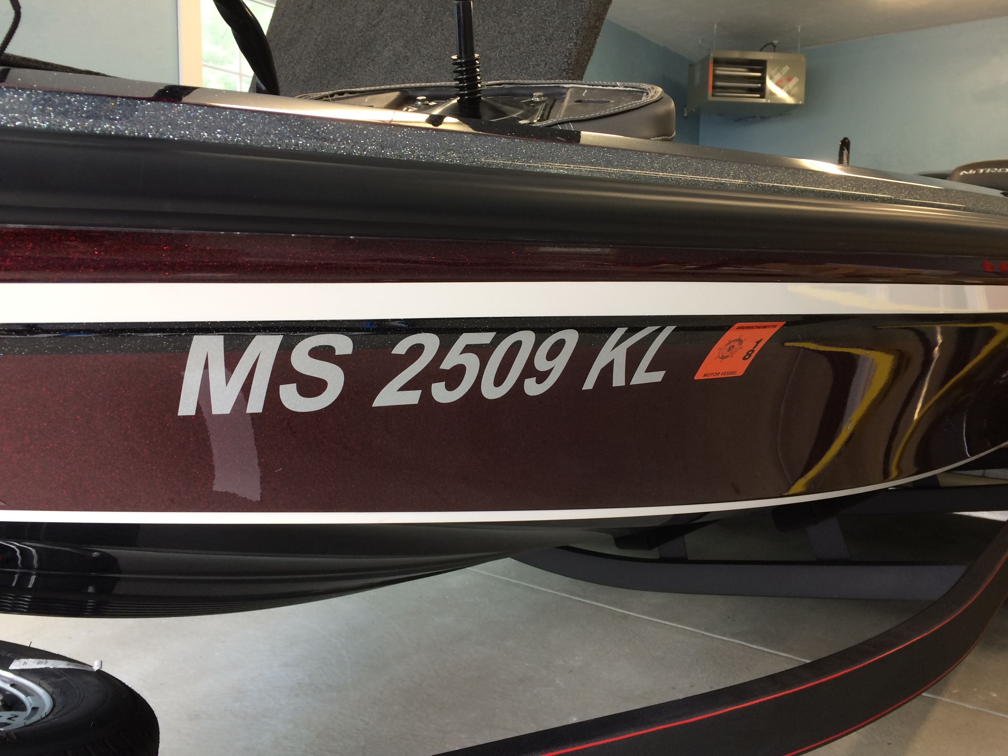 Boat Reg Numbers
