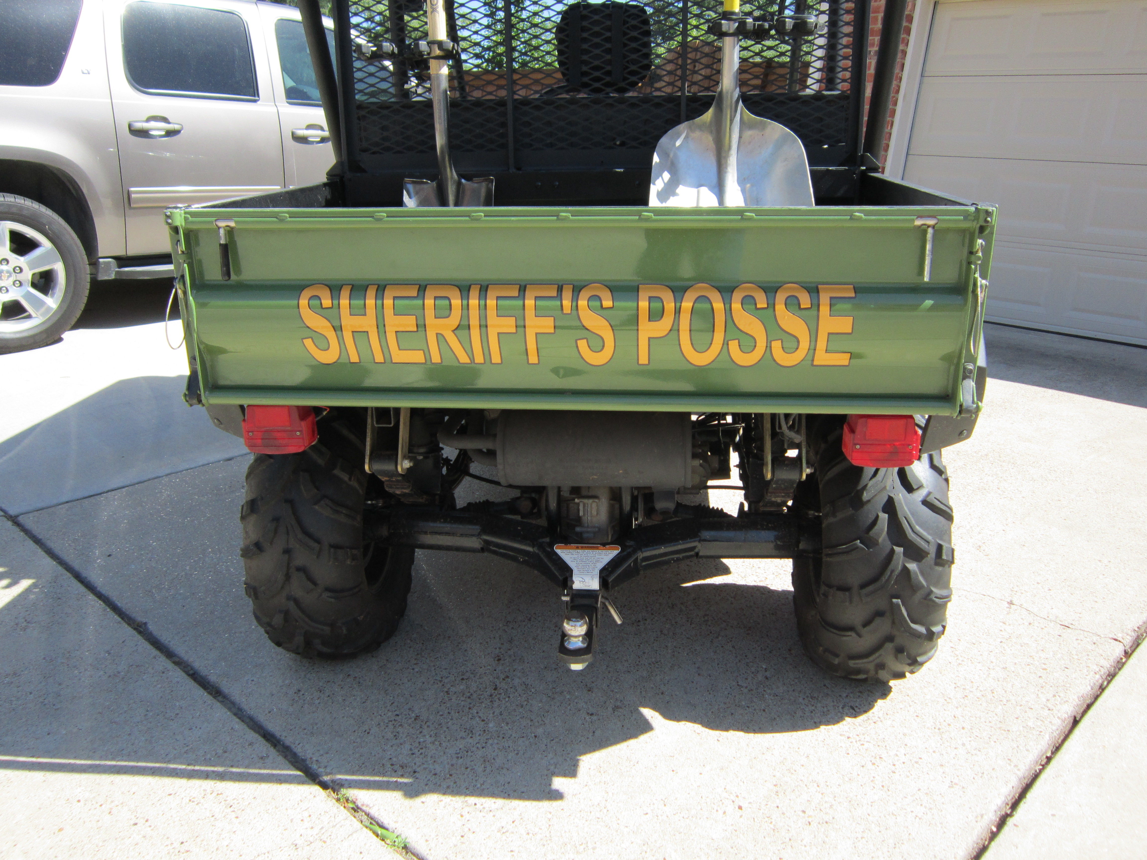 Dallas County Sheriff's Posse UTV