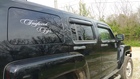 My company name on my H3!!