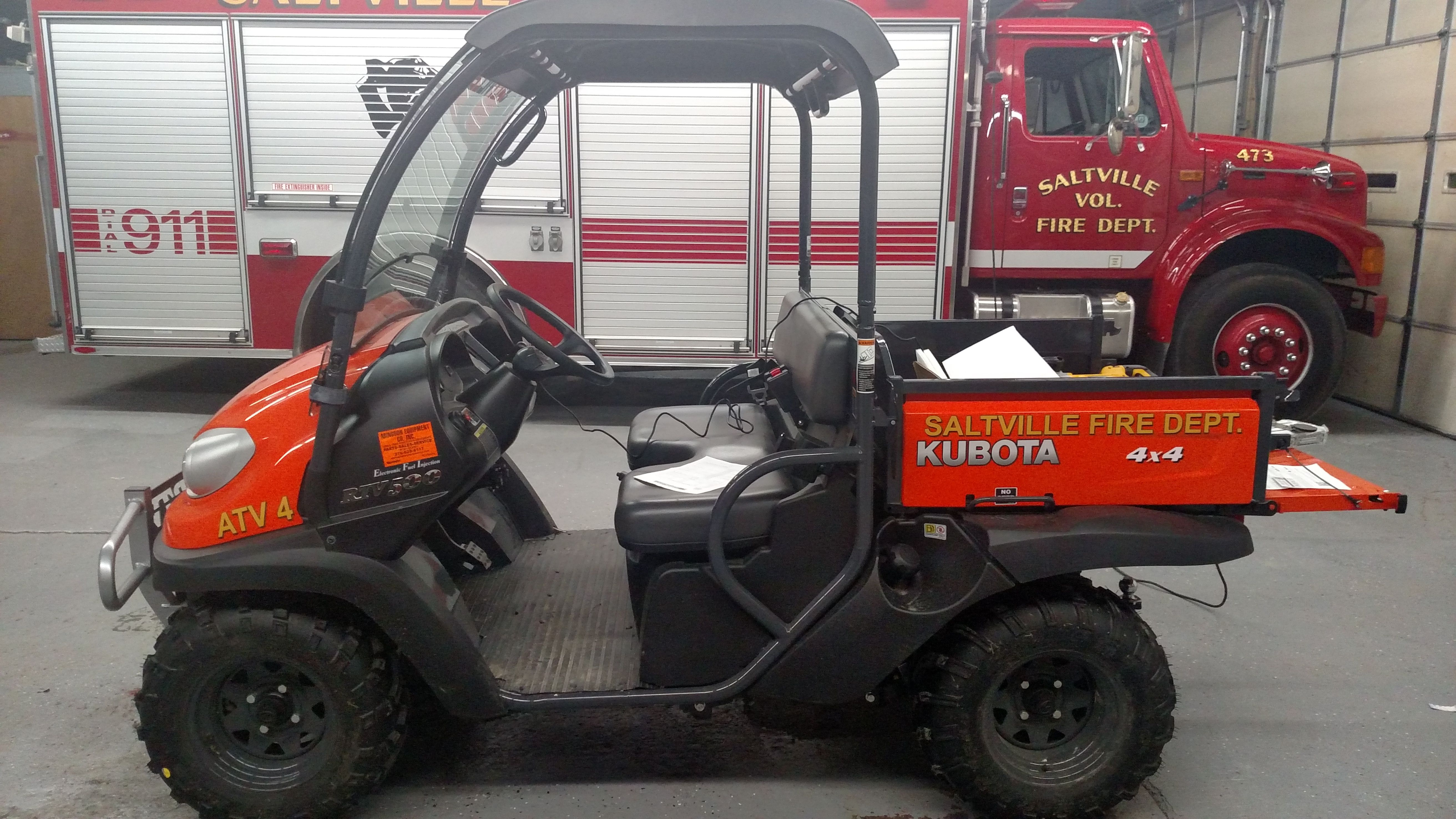 Saltville Fire Dept Kubota