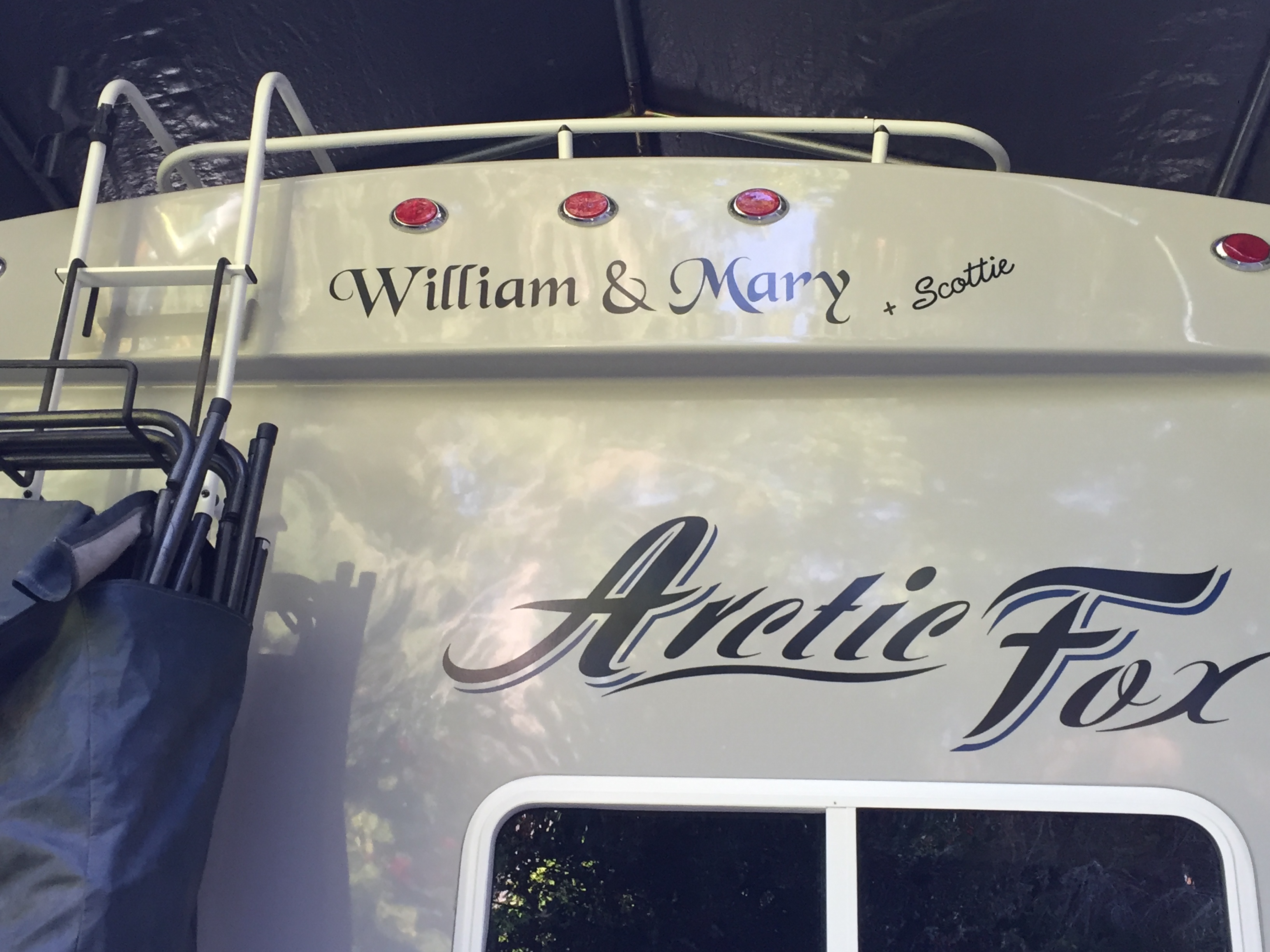 5th Wheel Trailer Stearn Name