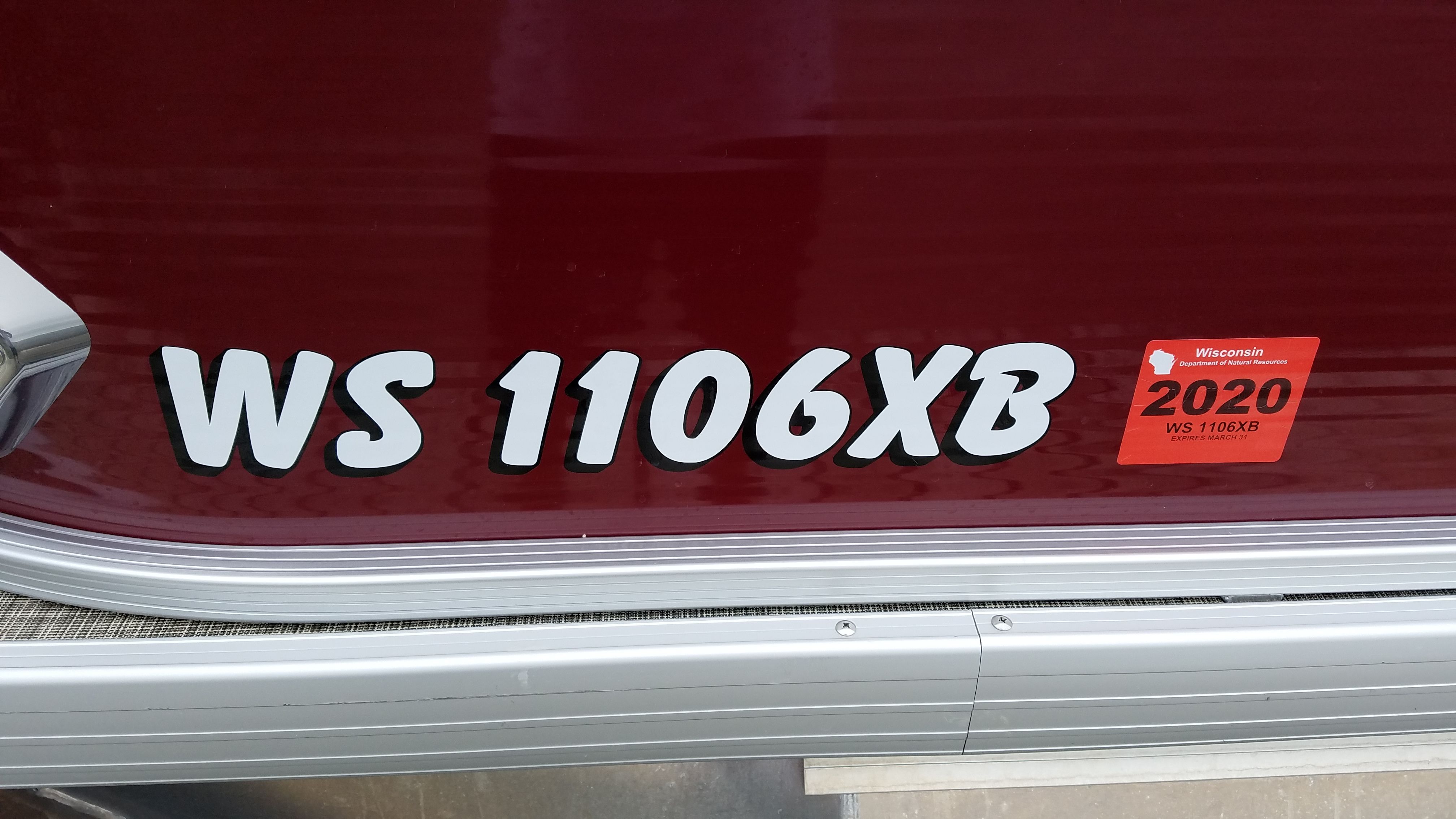 Boat lettering