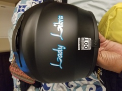 Back of my helmet