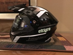 Eltigre on helmet