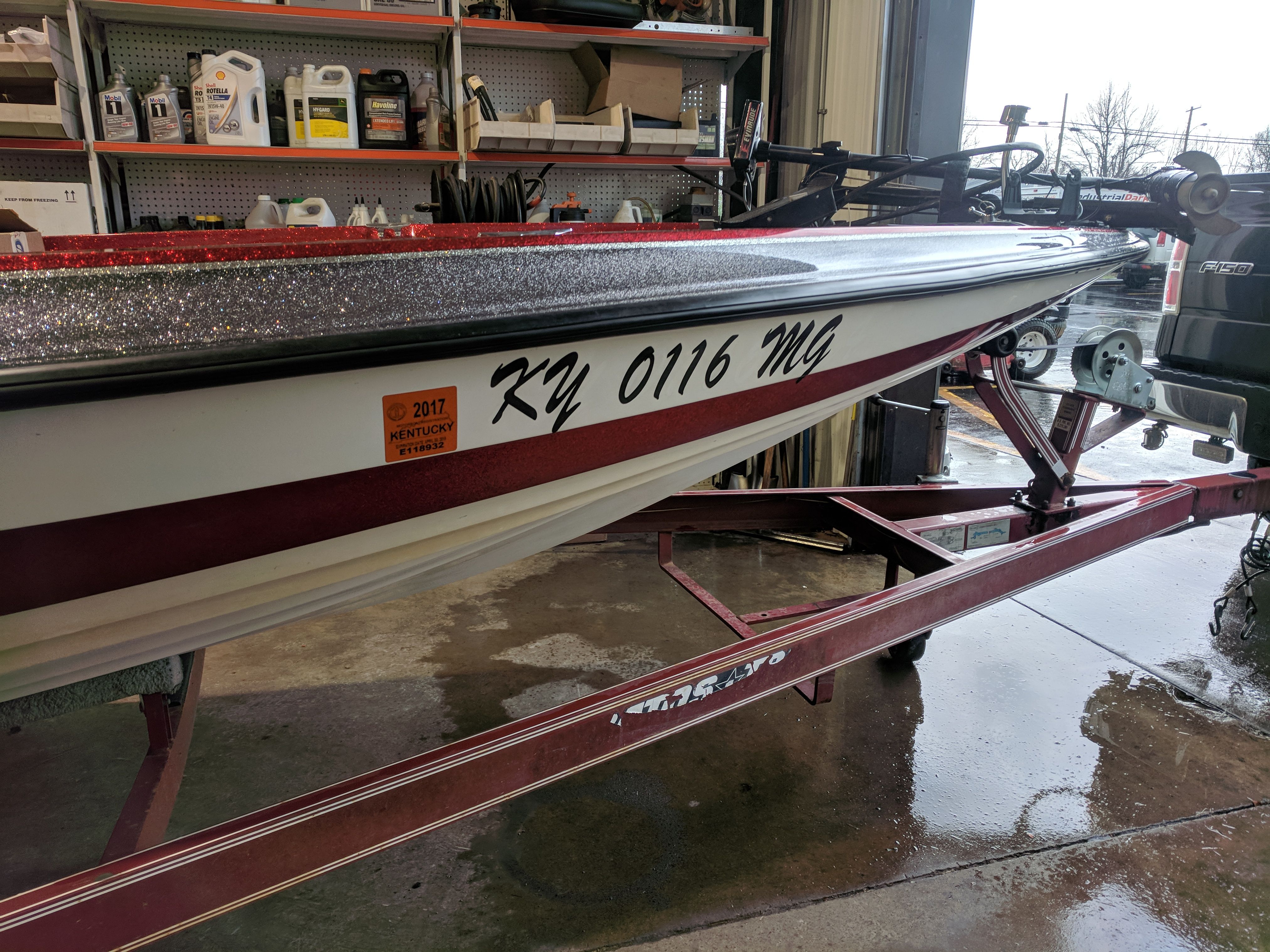 Boat Registration Decals
