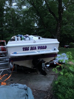 Transom Lettering 7