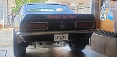 A little spice to the back of my 68 Camaro 