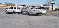 Sailboat with new name and registration graphic.