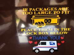 Mailbox Instructions 1 of 2