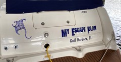First lettering order and decal - new letters to be applied