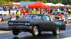 The Shop Rag 1965 El Camino at the 2021 LS Fest East in Bowling Green, KY.