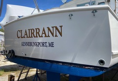 Boat transom